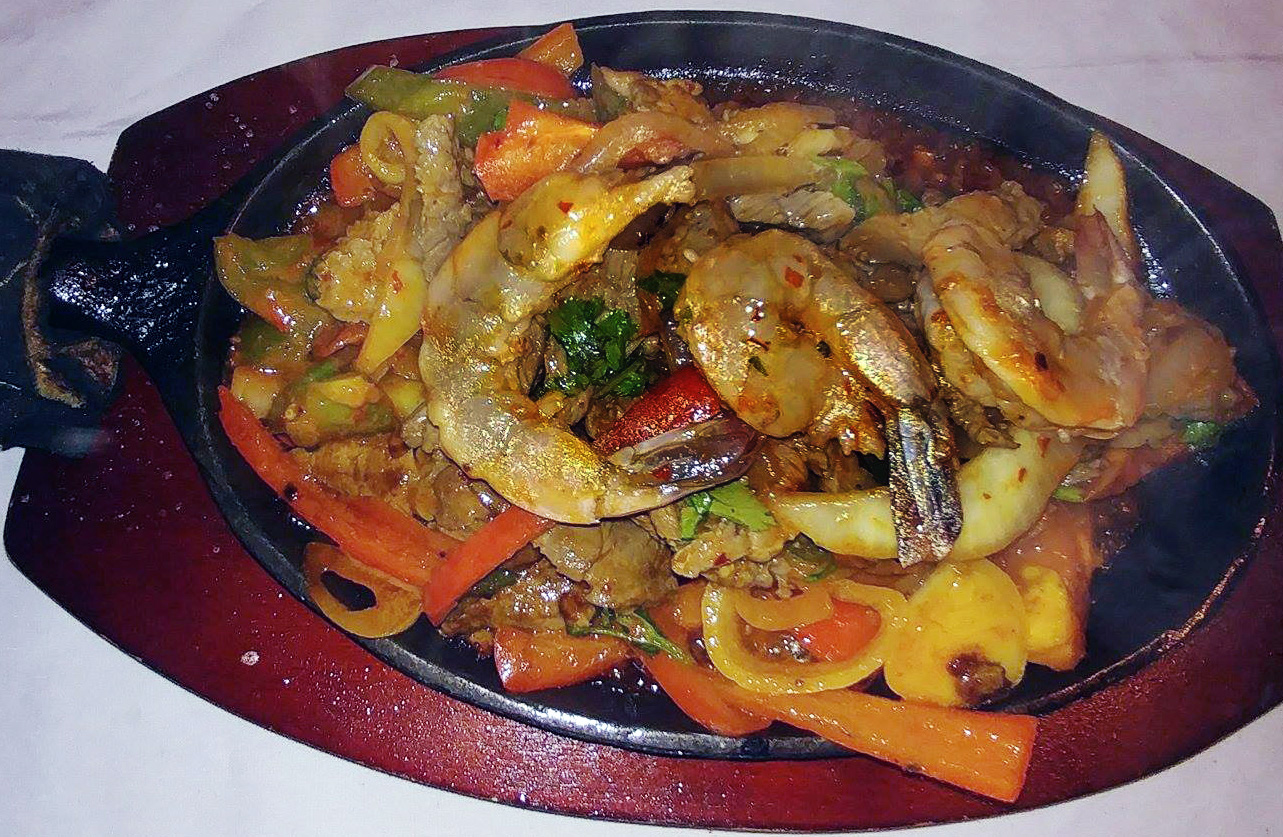 Order 87. Fajitas de Camarones food online from El Tenampa 2 store, Farmingville on bringmethat.com