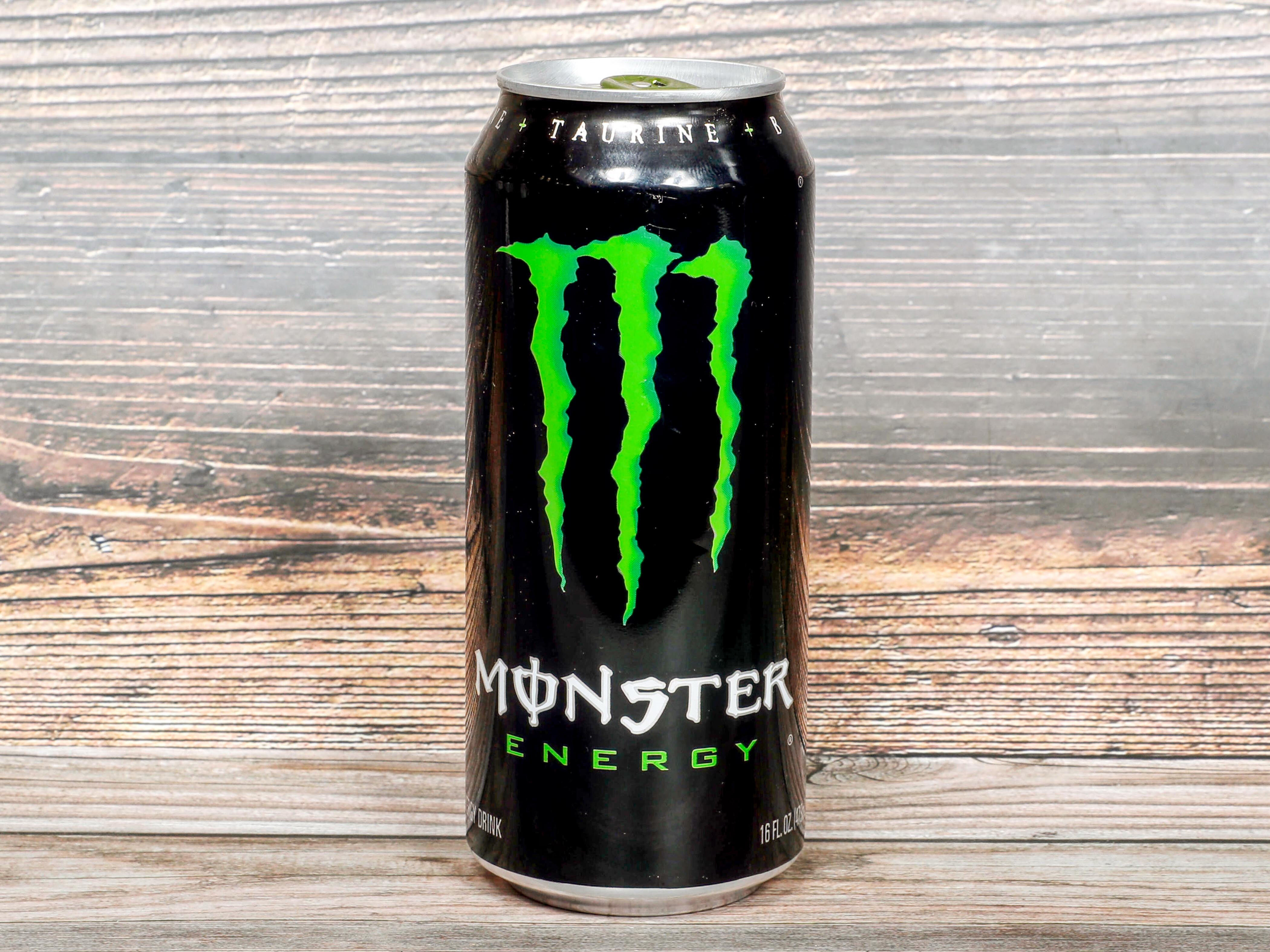 Order 16 oz. Monster Energy food online from Brothers Royal Crown Minimart store, Atwater on bringmethat.com