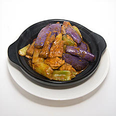 Order Curry Tofu and Chinese Eggplant 咖喱 茄子豆腐煲 KA food online from Jin's Fine Asian Cuisine store, Brookline on bringmethat.com