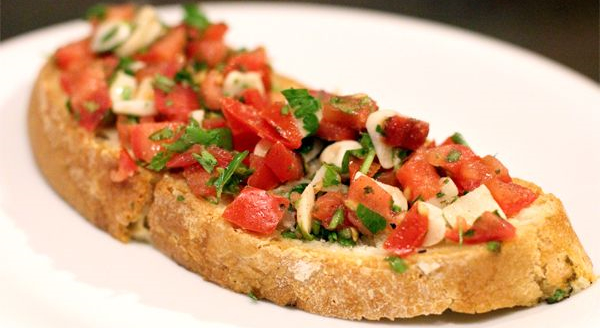 Order Bruschetta Traditional food online from Salerno Pizzeria & R.Bar store, Western Springs on bringmethat.com