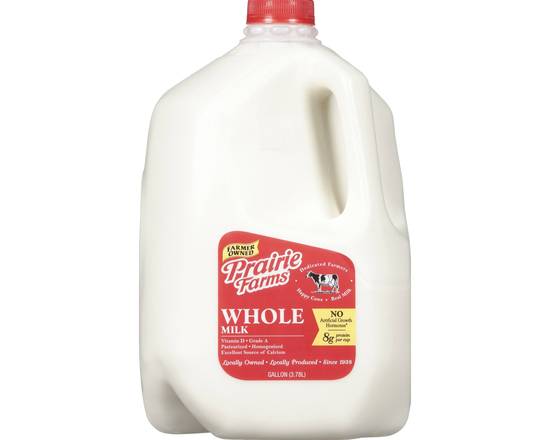 Order Prairie Farms Whole Milk  food online from Nohadra Grocery store, Chicago on bringmethat.com