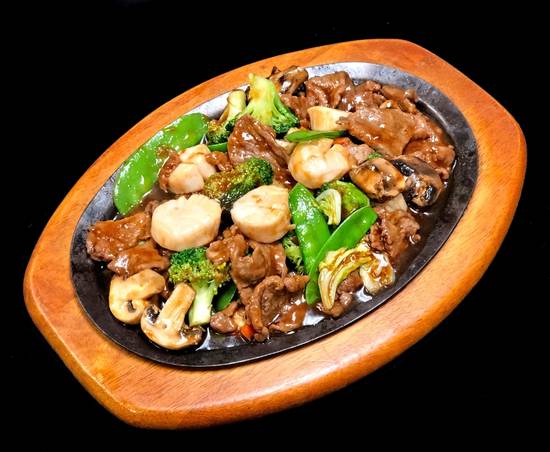 Order Sizzling Beef & Scallops food online from Soul of China store, La Quinta on bringmethat.com