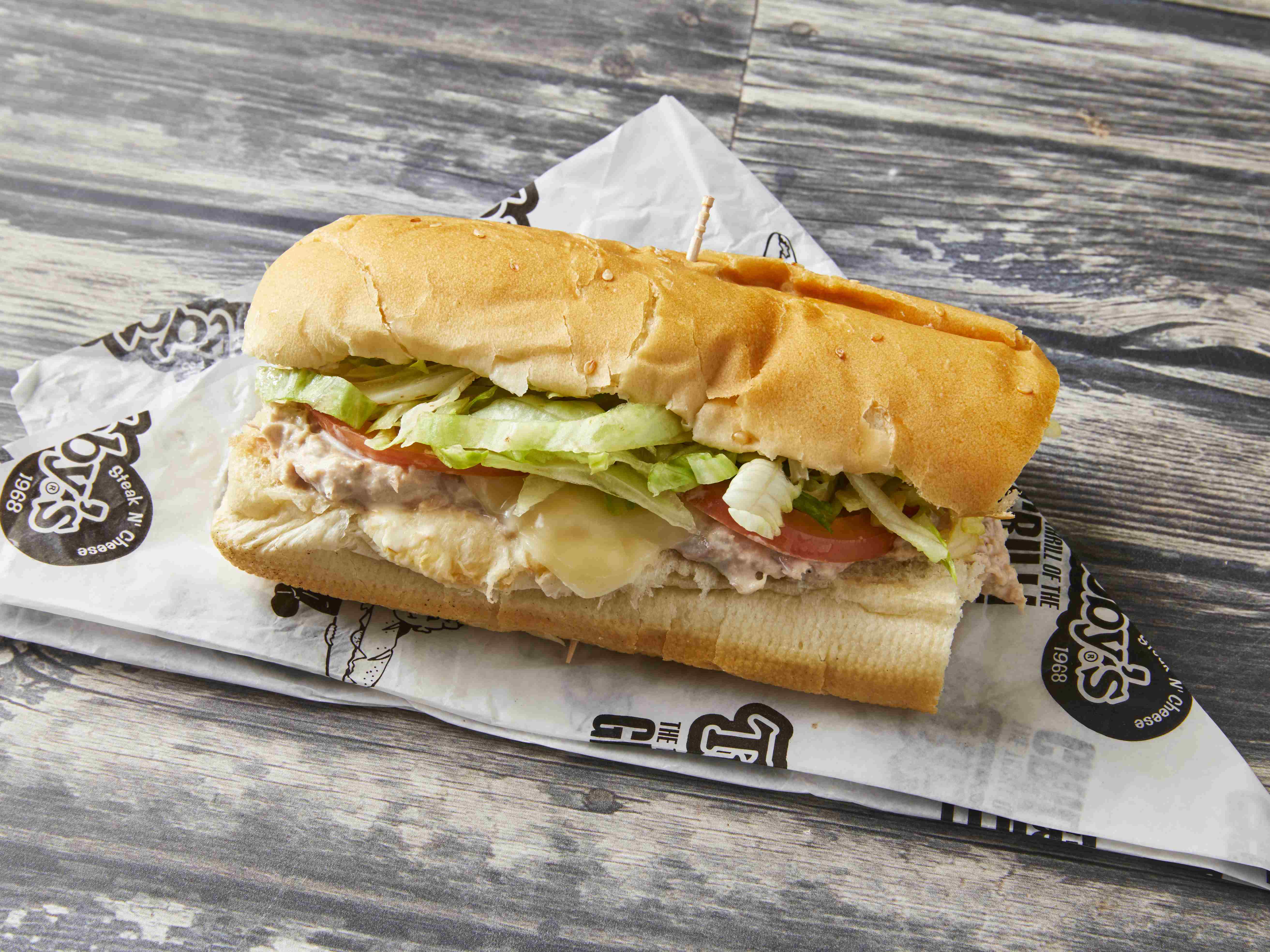 Order Tuna Sub food online from Tubby's Grilled Submarines store, Warren on bringmethat.com