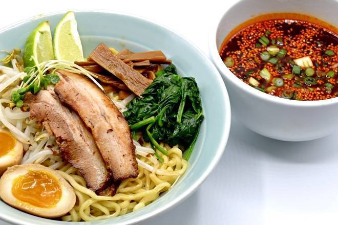 Order Cold Spicy Dipping Noodle food online from HiroNori Craft Ramen store, Orange on bringmethat.com