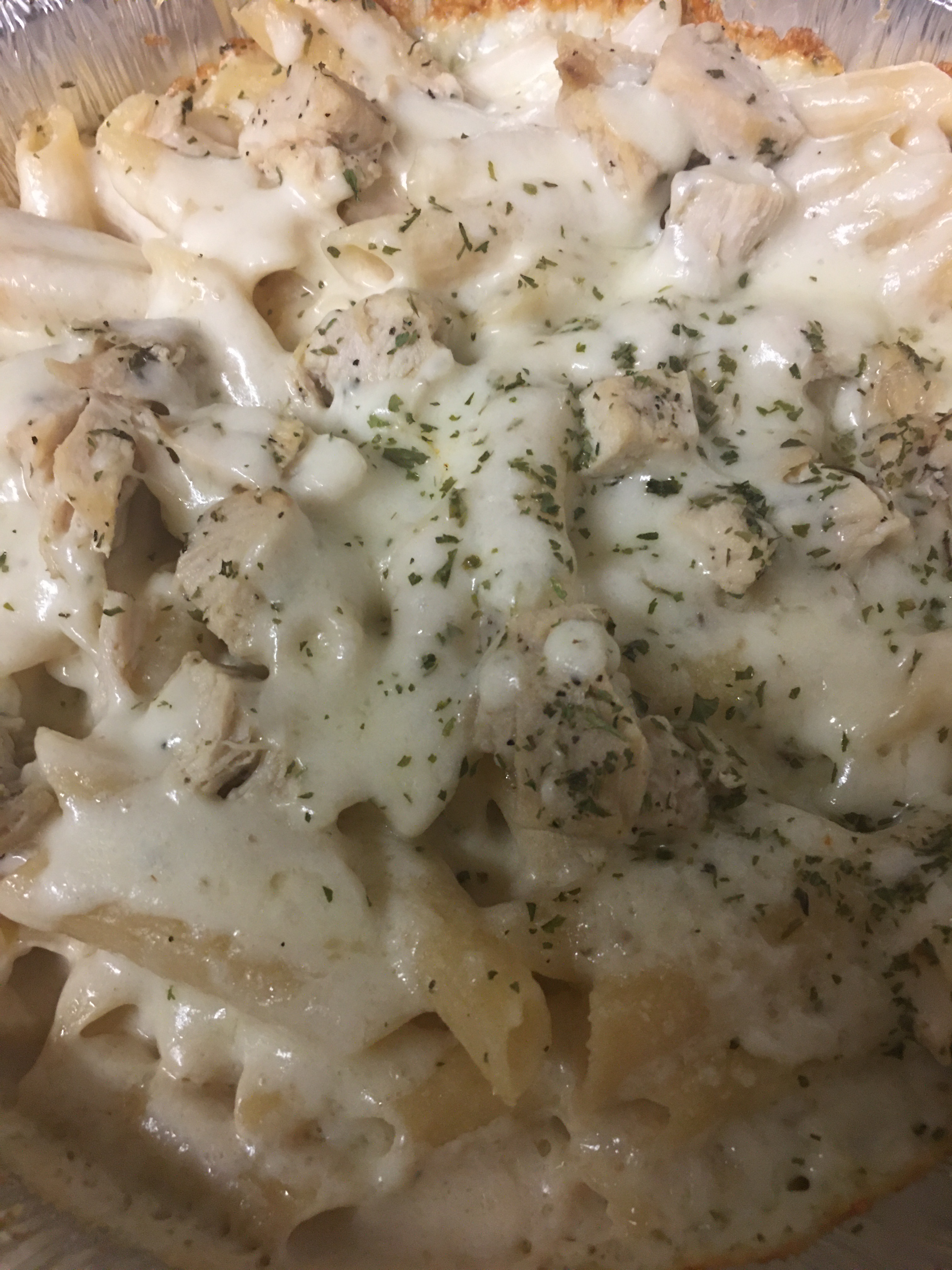 Order Gluten Free Grilled Chicken Pasta Alfredo food online from Ozona Pizza store, Palm Harbor on bringmethat.com