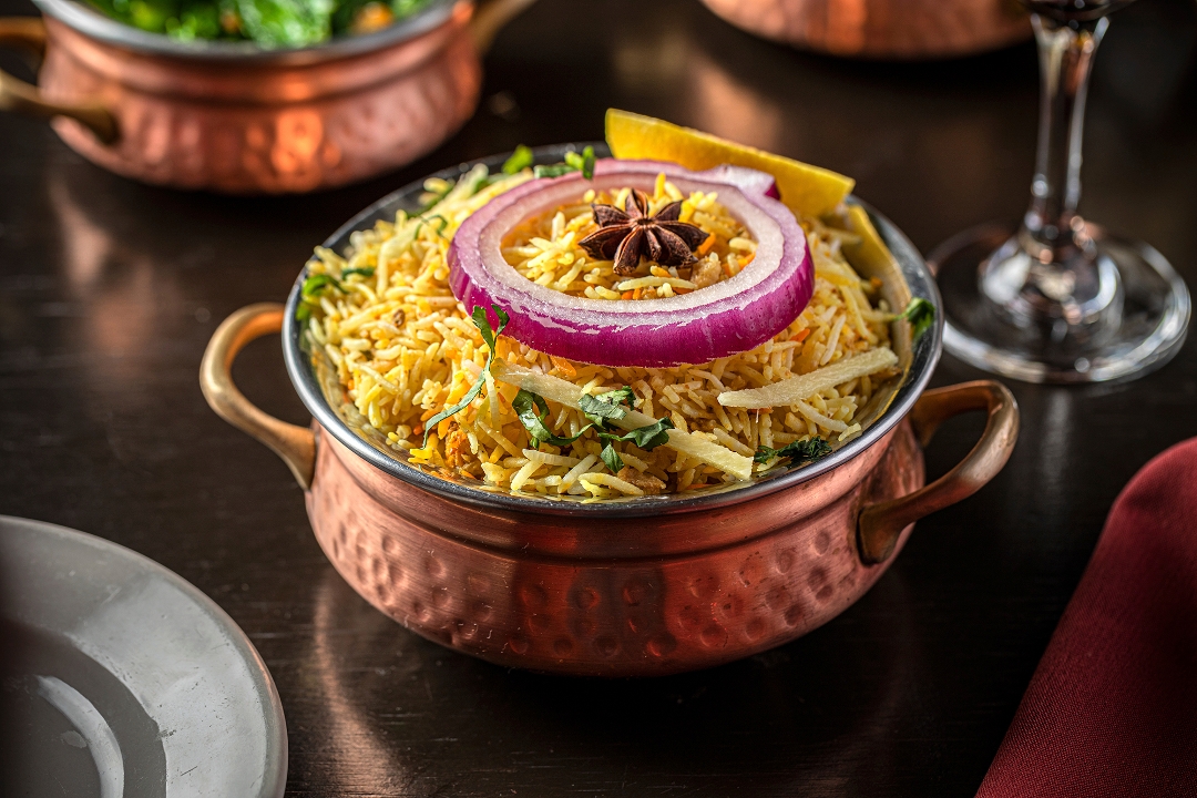 Order Mixed Vegetable Biryani food online from Namaste Chicago store, Chicago on bringmethat.com