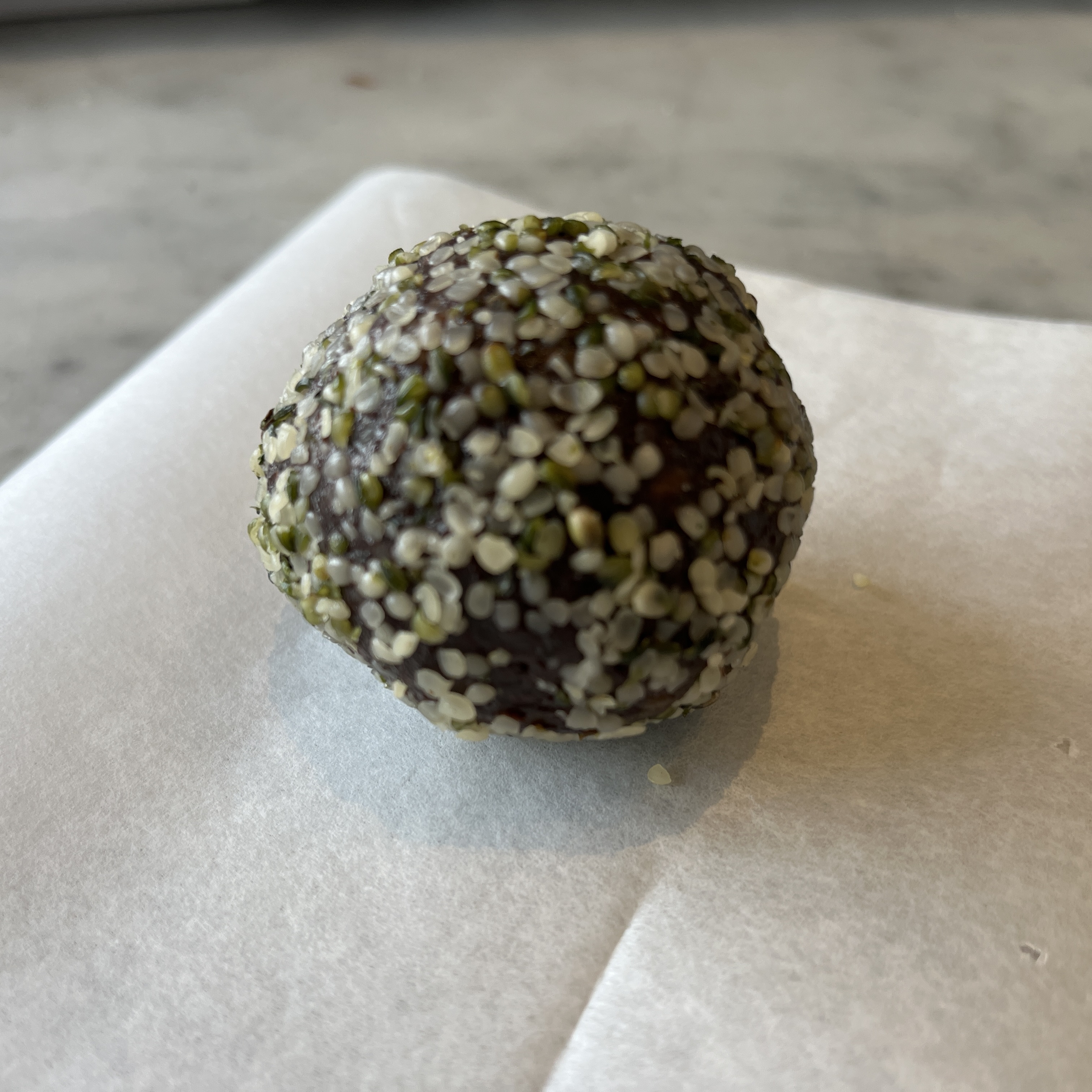 Order Protein Ball (gluten-free) food online from Nourish Cafe store, San Francisco on bringmethat.com