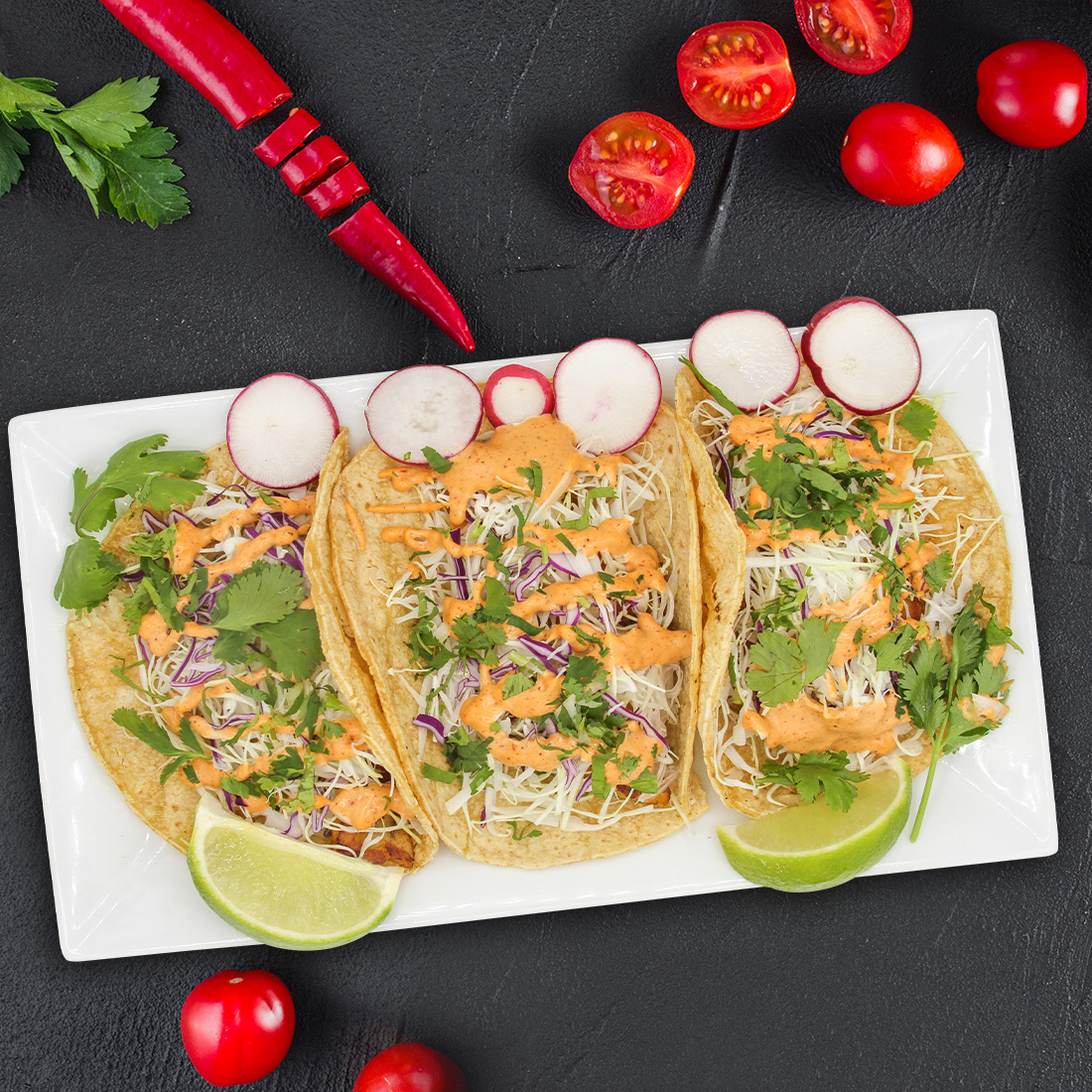 Order Grilled Fish Taco food online from Marce Taqueria Express store, Bronx on bringmethat.com