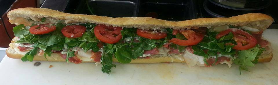 Order Roman Hoagie food online from Marco Polo Cheesesteaks store, New Braunfels on bringmethat.com