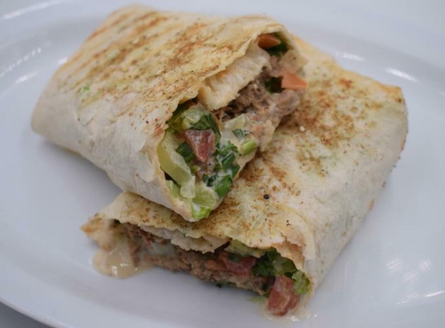Order PULLED BEEF PANINI food online from Shiraz store, Louisville on bringmethat.com