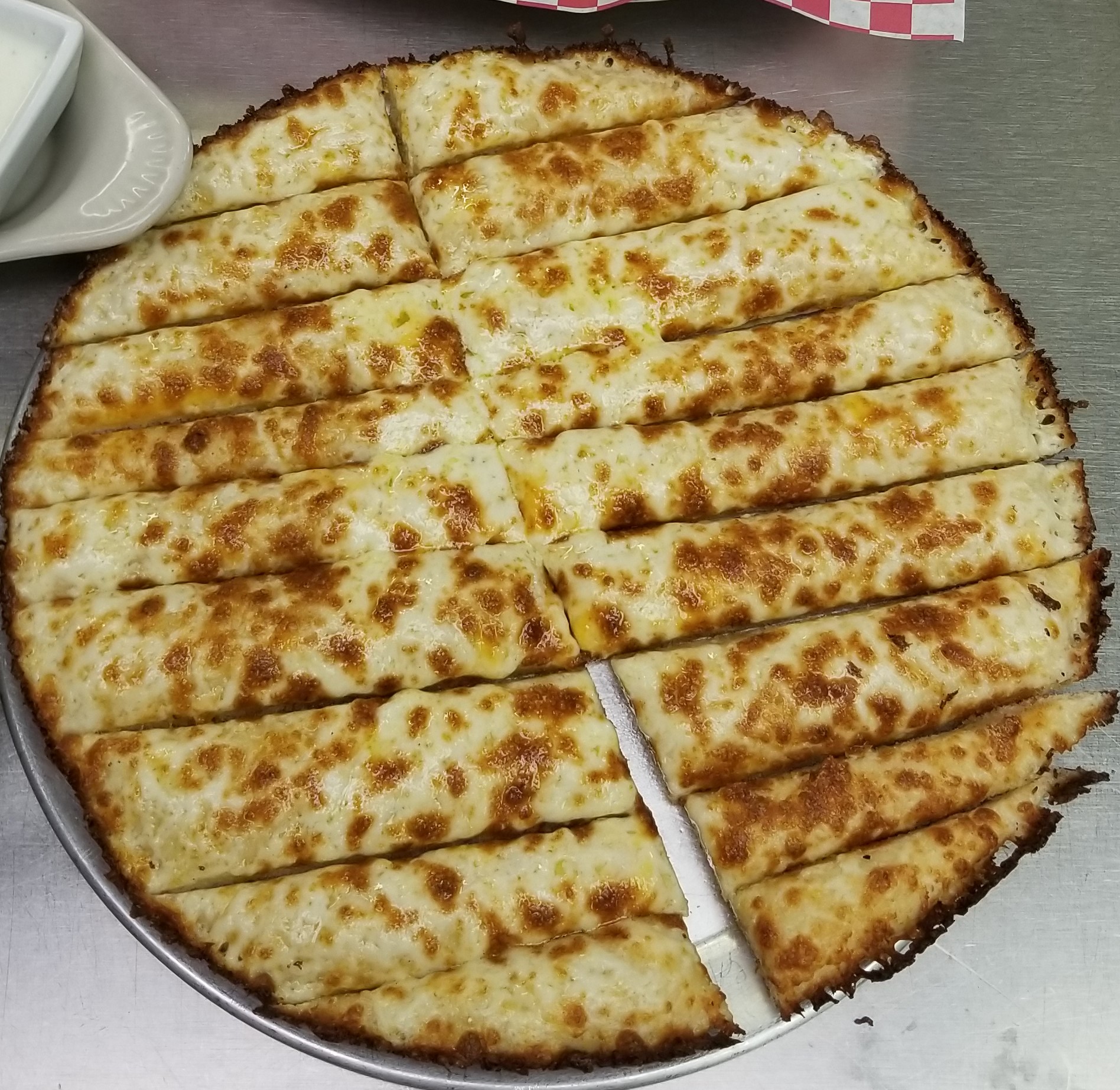 Order Cheese Breadsticks food online from Electric Pizzeria store, Wichita on bringmethat.com