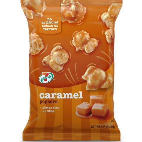 Order 7-Select Caramel Popcorn 3.5oz food online from 7-Eleven store, Fredericksburg on bringmethat.com