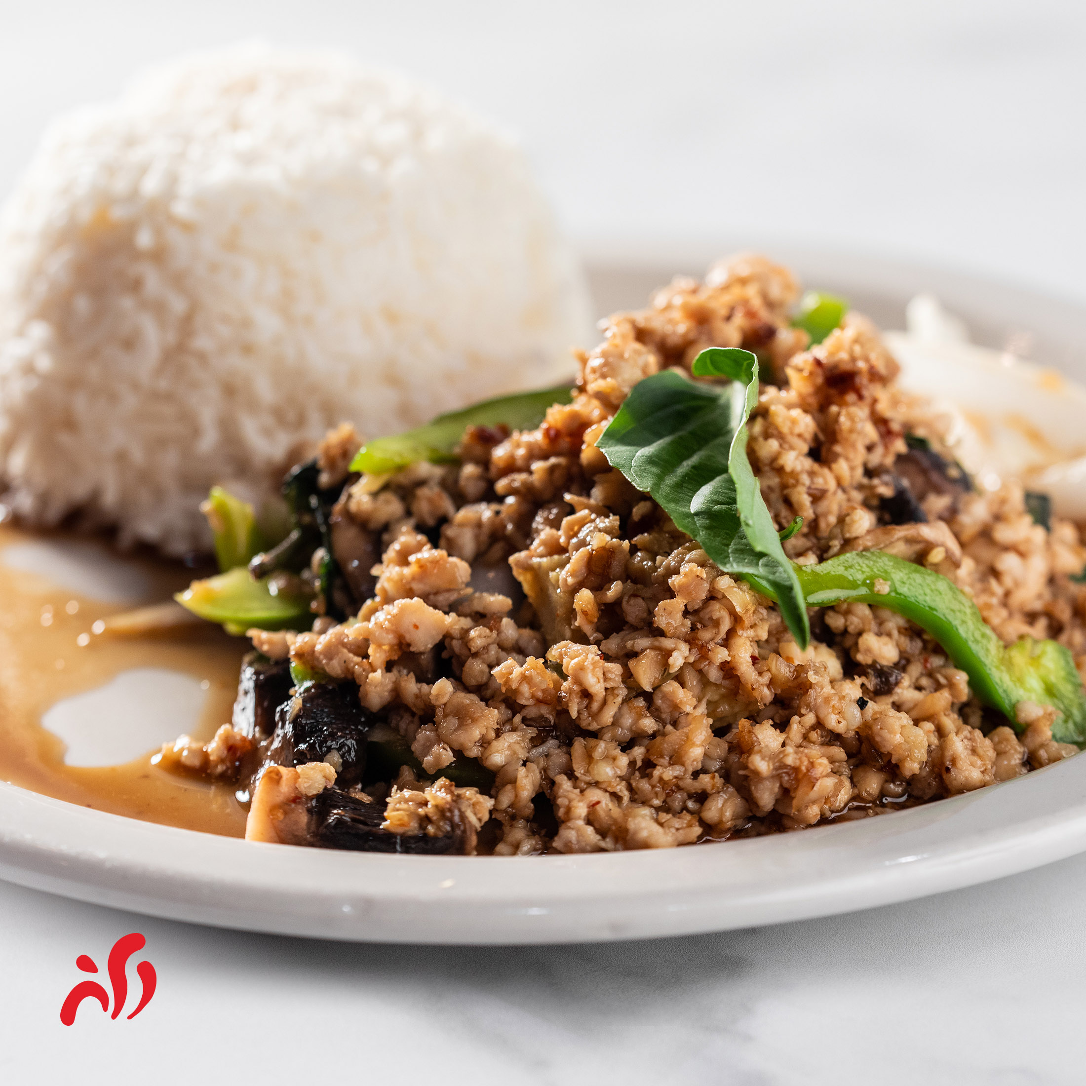 Order Thai Spicy Basil food online from Zato Thai Cuisine store, Dallas on bringmethat.com