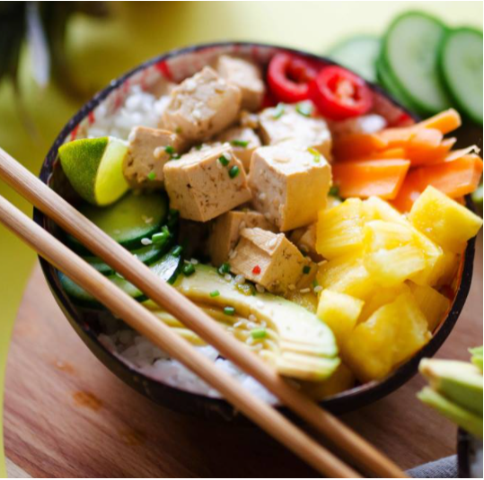 Order Vegetarian Fun Bowl food online from Feng LZ Hibachi Sushi & Bar store, Broadview Heights on bringmethat.com