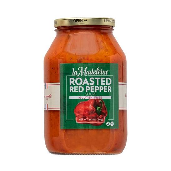 Order Roasted Red Pepper Soup food online from La Madeleine Country French Cafe store, Atlanta on bringmethat.com
