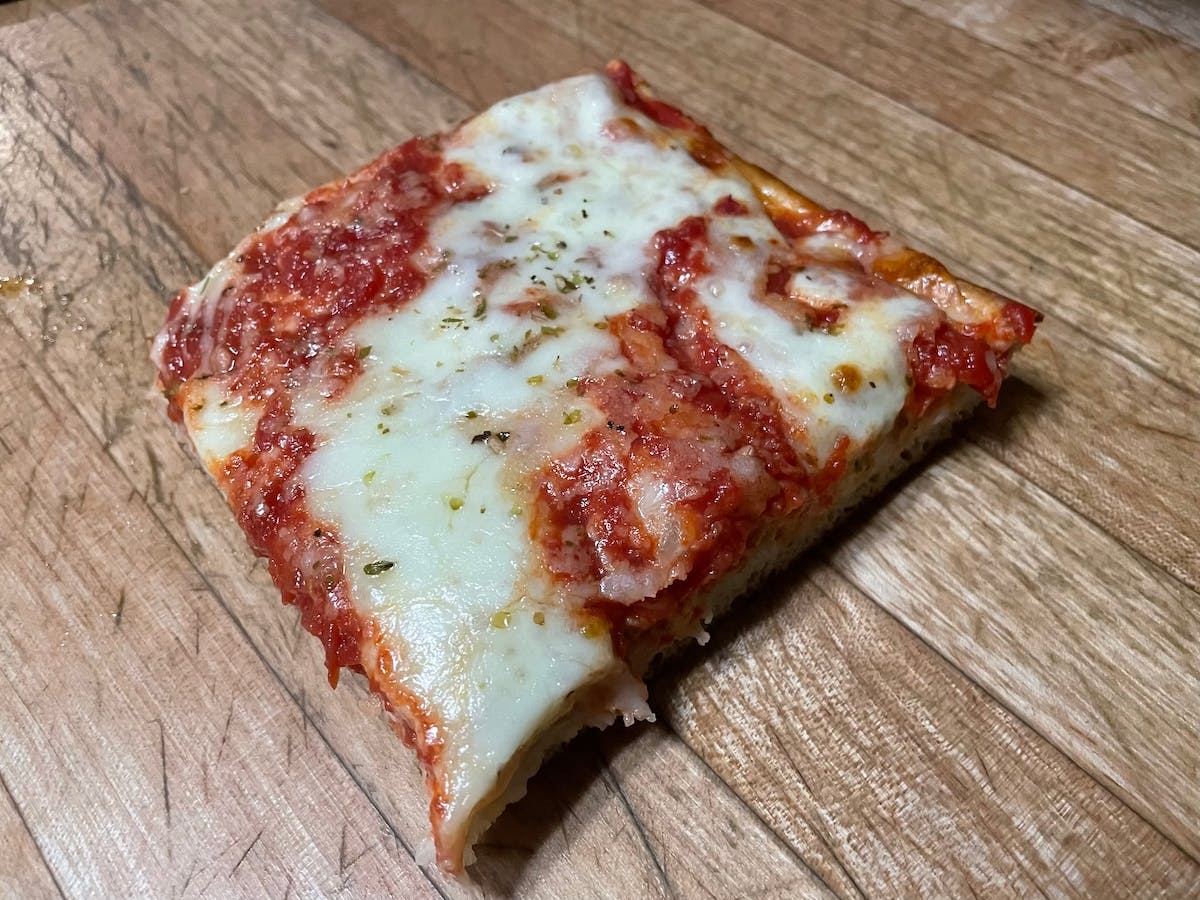 Order Sicilian Pizza Slice - Slice food online from Rodolfo Pizzeria store, South Plainfield on bringmethat.com