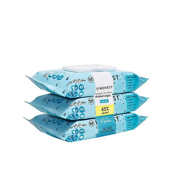 Order The Honest Company® 3-Pack Keepin It Clean 150-Count Santizing Wipes food online from buybuy BABY store, Fresno on bringmethat.com
