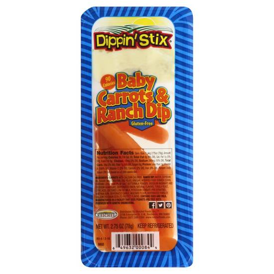Order Dippin' Stix · Baby Carrots & Ranch Dip Gluten Free (2.75 oz) food online from Jewel-Osco store, Libertyville on bringmethat.com