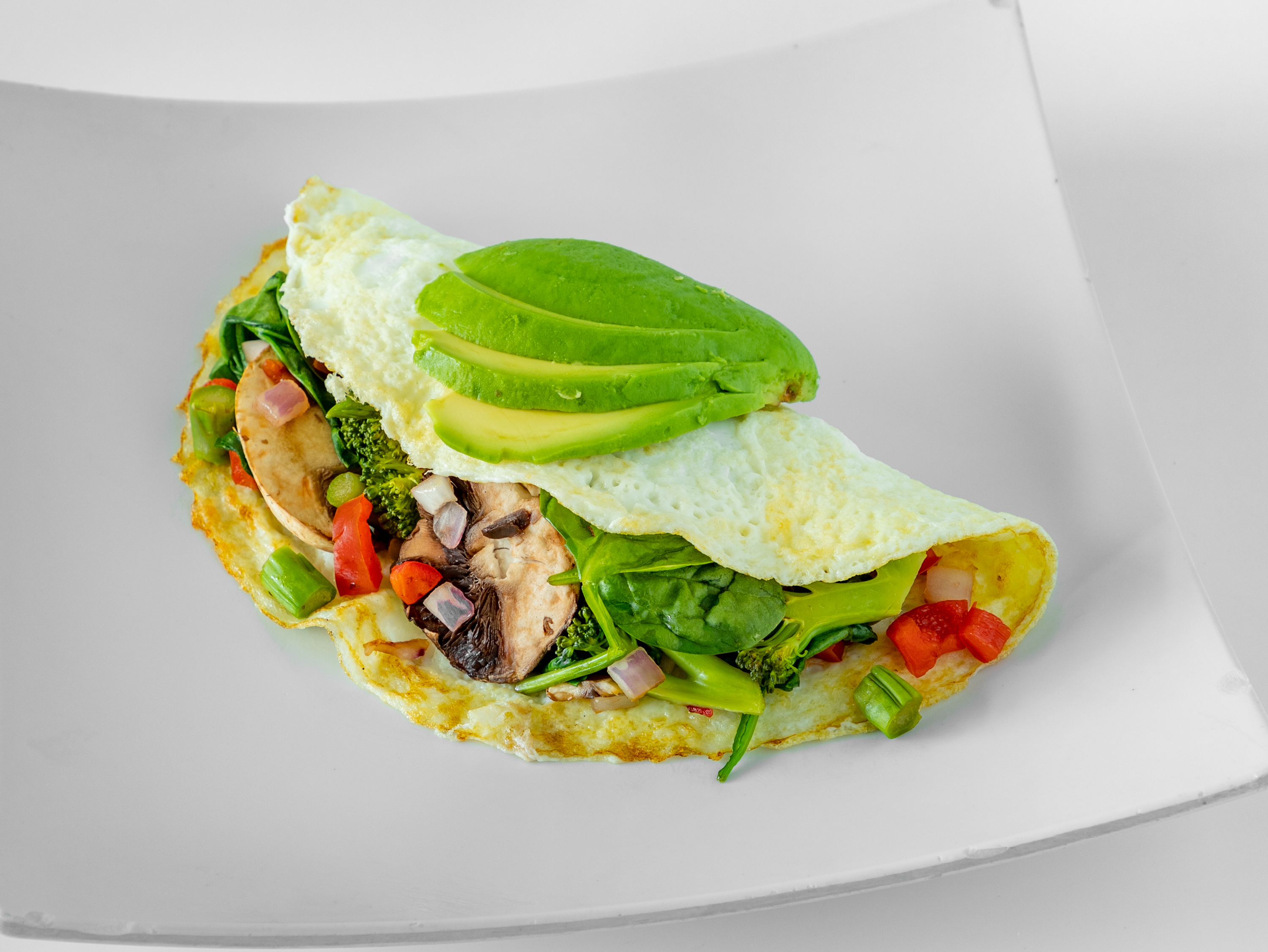 Order Fueled Veggie Omelet food online from Fueled Fresh Kitchen store, Draper on bringmethat.com