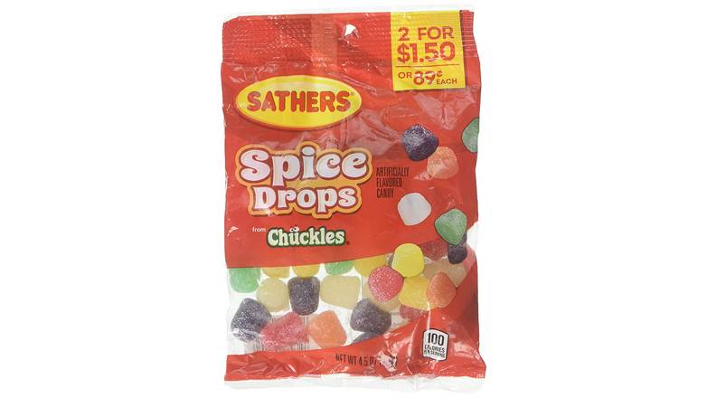 Order Sathers Spice Drops Candy food online from Aldan Sunoco store, Aldan on bringmethat.com