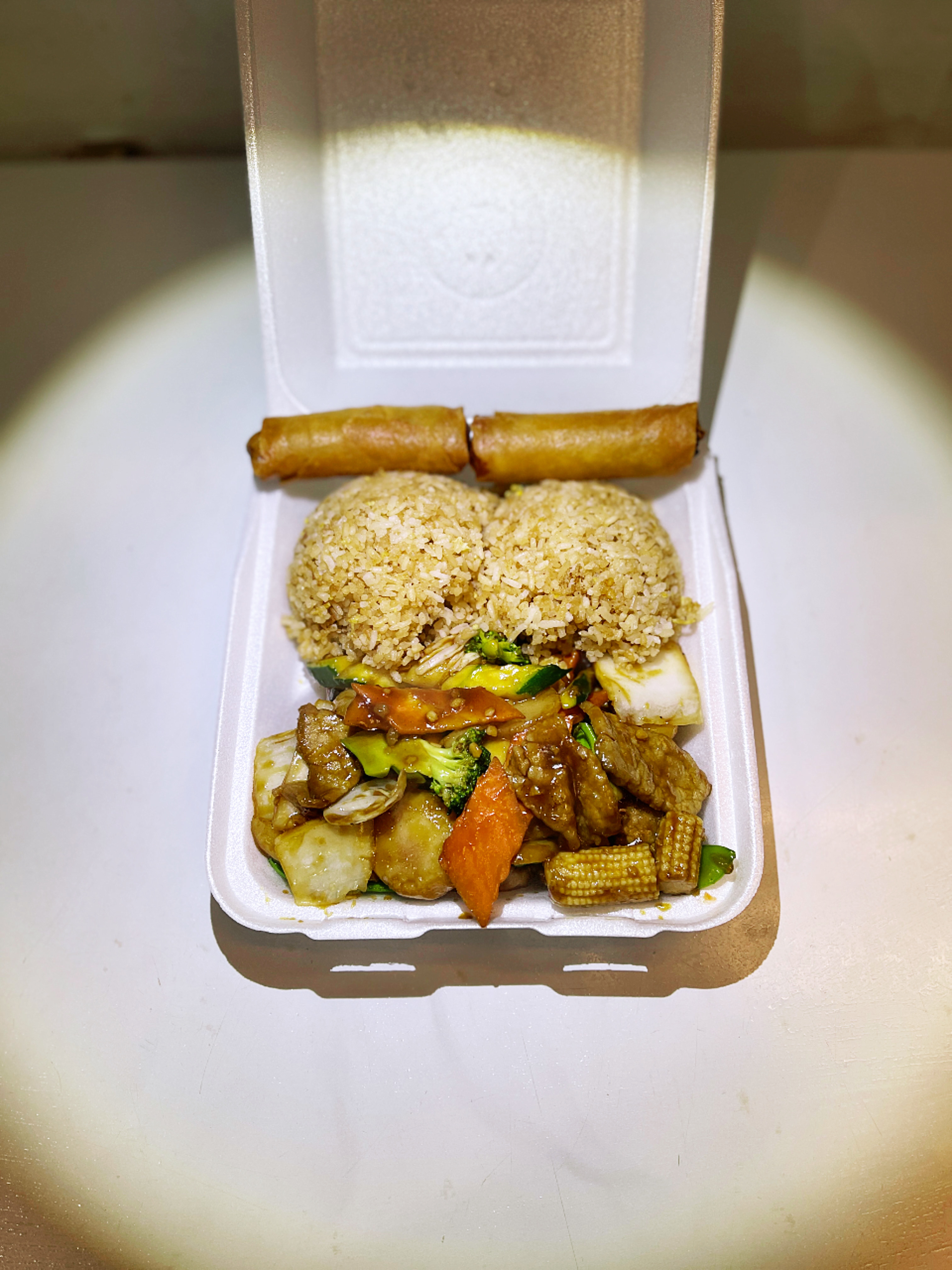 Order L14. Beef with Vegetable Lunch Special food online from Fortune Kitchen store, Aurora on bringmethat.com