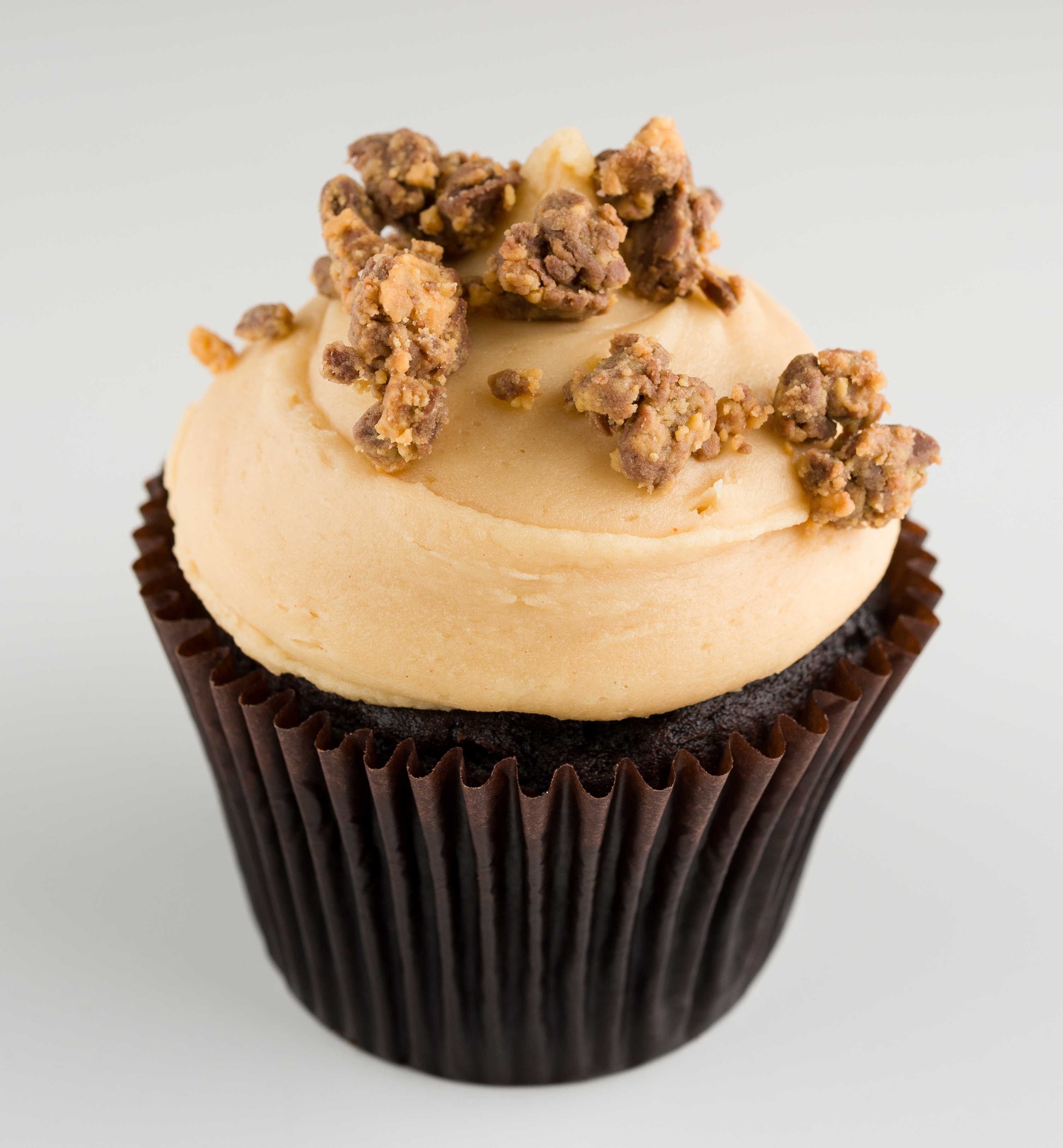 Order Peanut Butter Cup Cupcake food online from Smallcakes store, Marietta on bringmethat.com