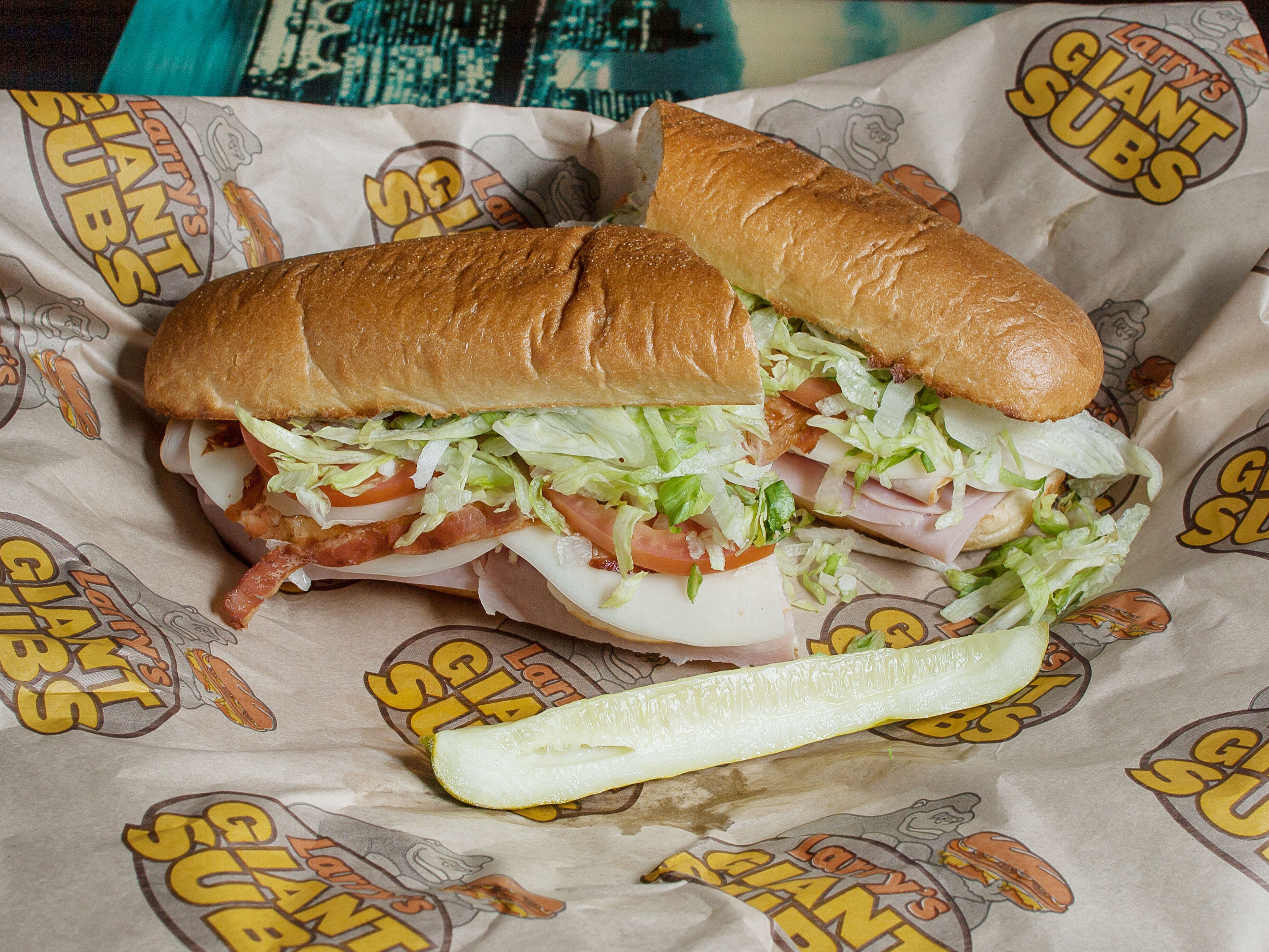 Order Kong's Club Cold Sub food online from Larry Giant Subs store, Fayetteville on bringmethat.com
