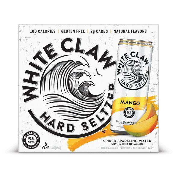 Order White Claw Hard Seltzer Mango food online from Yours Wholesome Foods store, New York on bringmethat.com