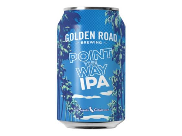 Order Golden Road Brewing Point the Way IPA - 6x 12oz Cans food online from S H Liquor Market store, Los Angeles on bringmethat.com