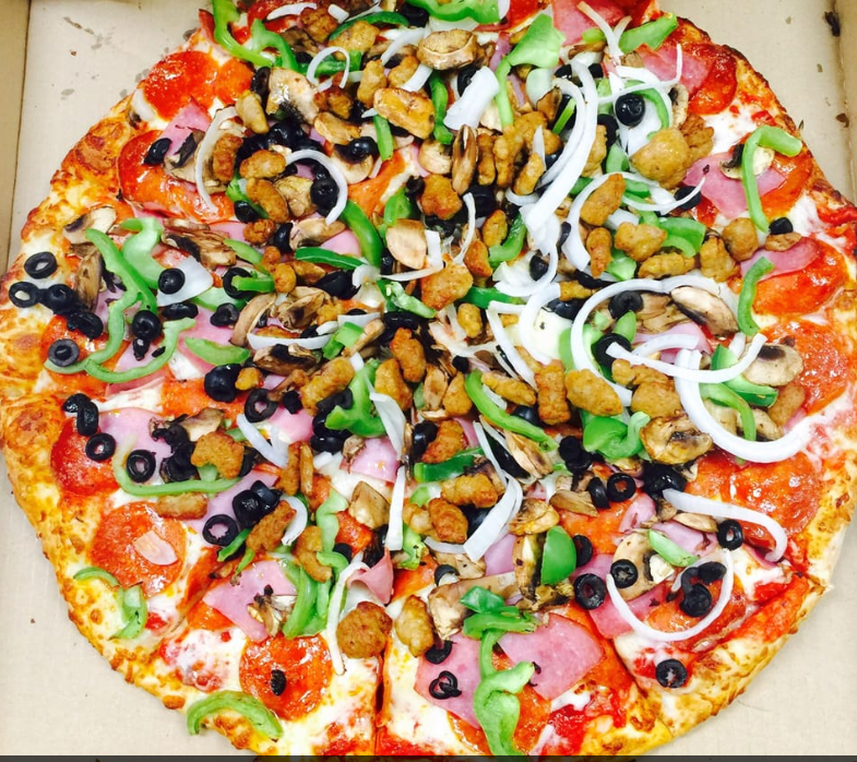 Order Combination Pizza food online from Papa Joe's Pizza store, Riverside on bringmethat.com