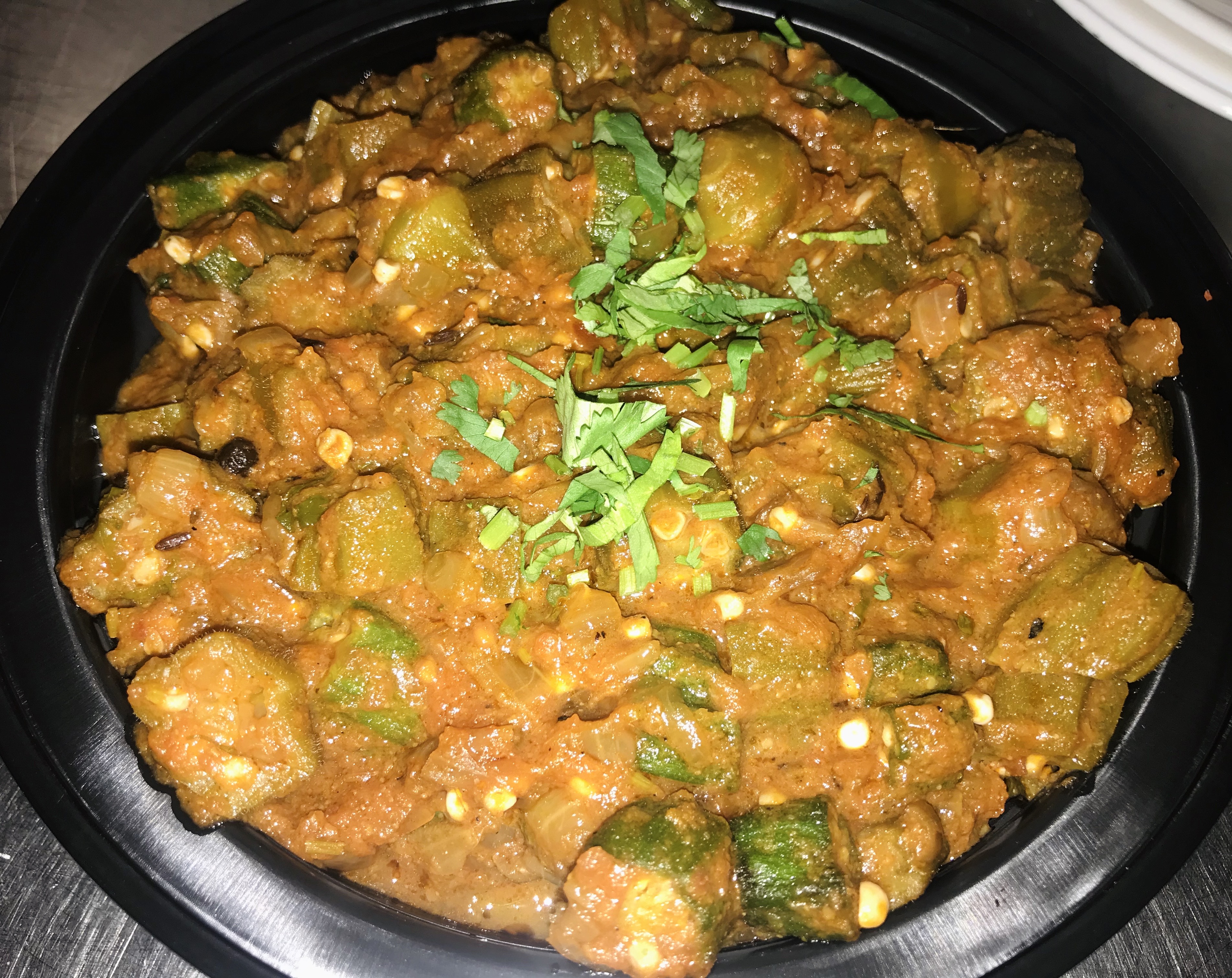 Order Bhindi Ki Sabzi food online from Darbar Restaurant store, Baltimore on bringmethat.com