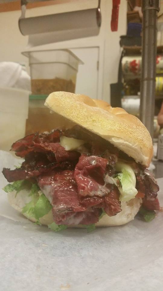 Order Hot Pastrami Sandwich food online from Zerios store, Cromwell on bringmethat.com