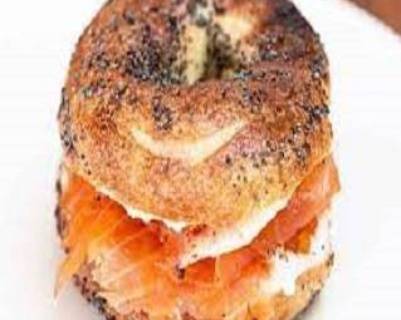 Order Nova Lox and Cream Cheese Sandwich food online from NYC BAGELS store, Cary on bringmethat.com