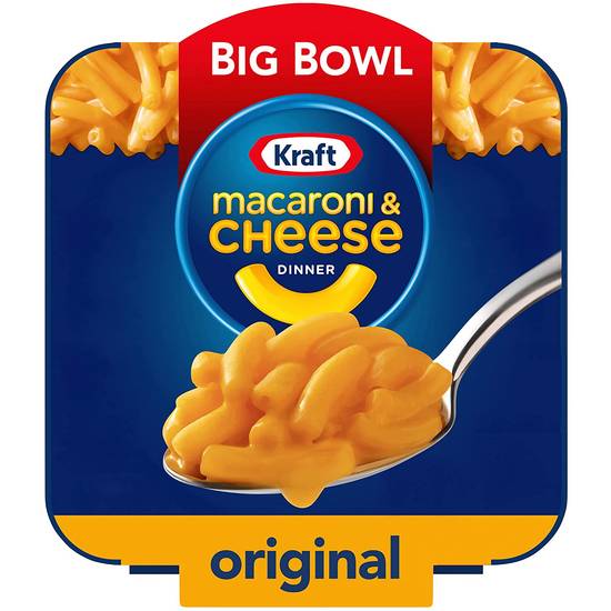 Order Kraft Macaroni And Cheese Dinner Big Bowl Original Flavor food online from Exxon Food Mart store, Port Huron on bringmethat.com