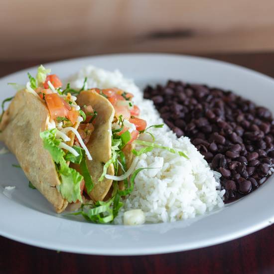 Order Shredded Beef Taco Combo food online from California Cocina store, Los Alamitos on bringmethat.com