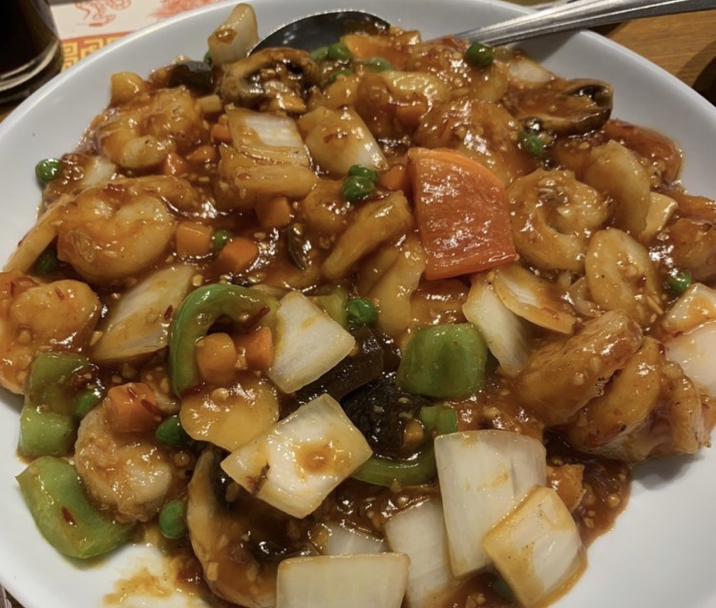 Order Sweet & Sour Shrimp with red sauce food online from House of Joy Chinese Restaurant store, Glendale on bringmethat.com