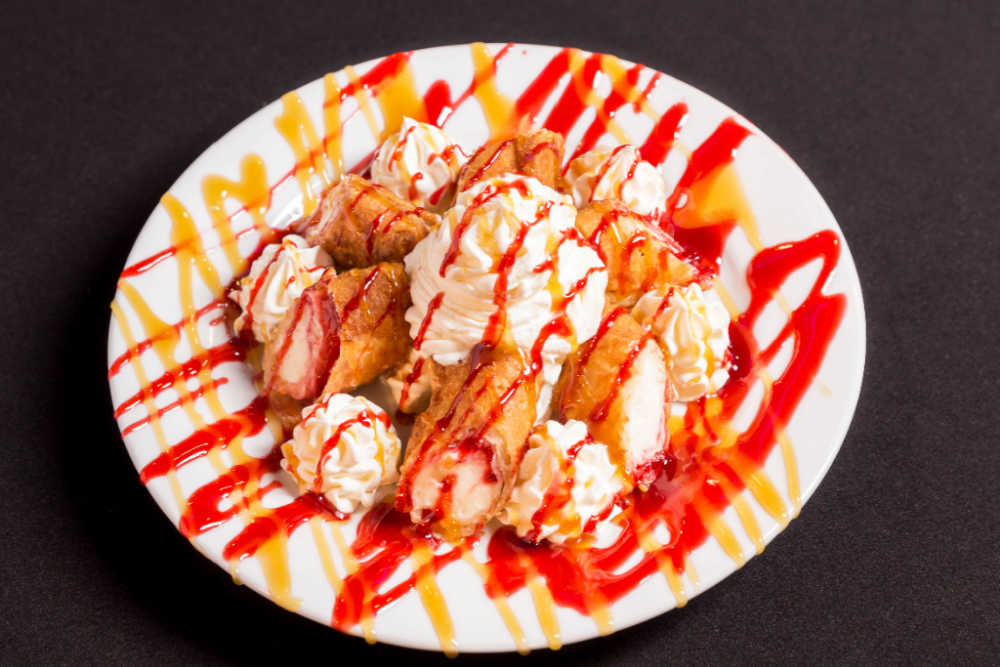 Order Fried Cheesecake food online from Point Bar and Grill store, Columbus on bringmethat.com