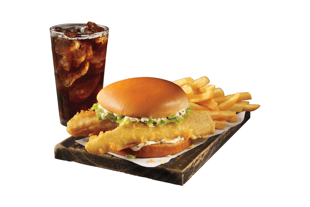 Order Giant Fish Sandwich Combo food online from Captain D's Seafood store, Columbia on bringmethat.com