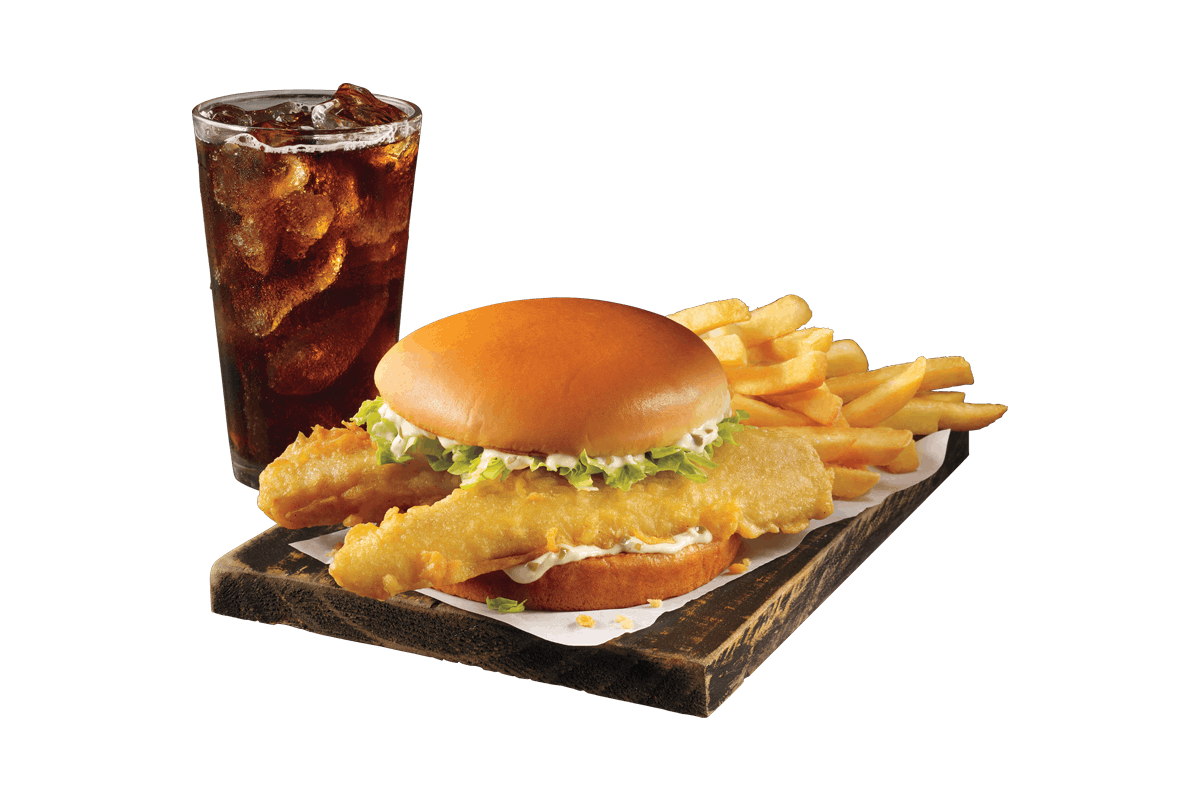 Order Giant Fish Sandwich Combo food online from Captain D's Seafood store, Princeton on bringmethat.com