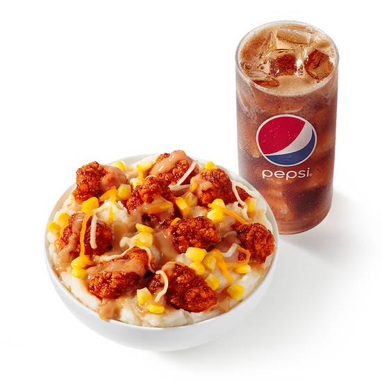 Order Spicy Famous Bowl Combo food online from Kfc store, Waunakee on bringmethat.com