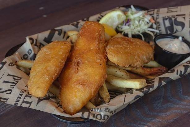 Order Fish & Chips food online from PT's Gold store, Henderson on bringmethat.com
