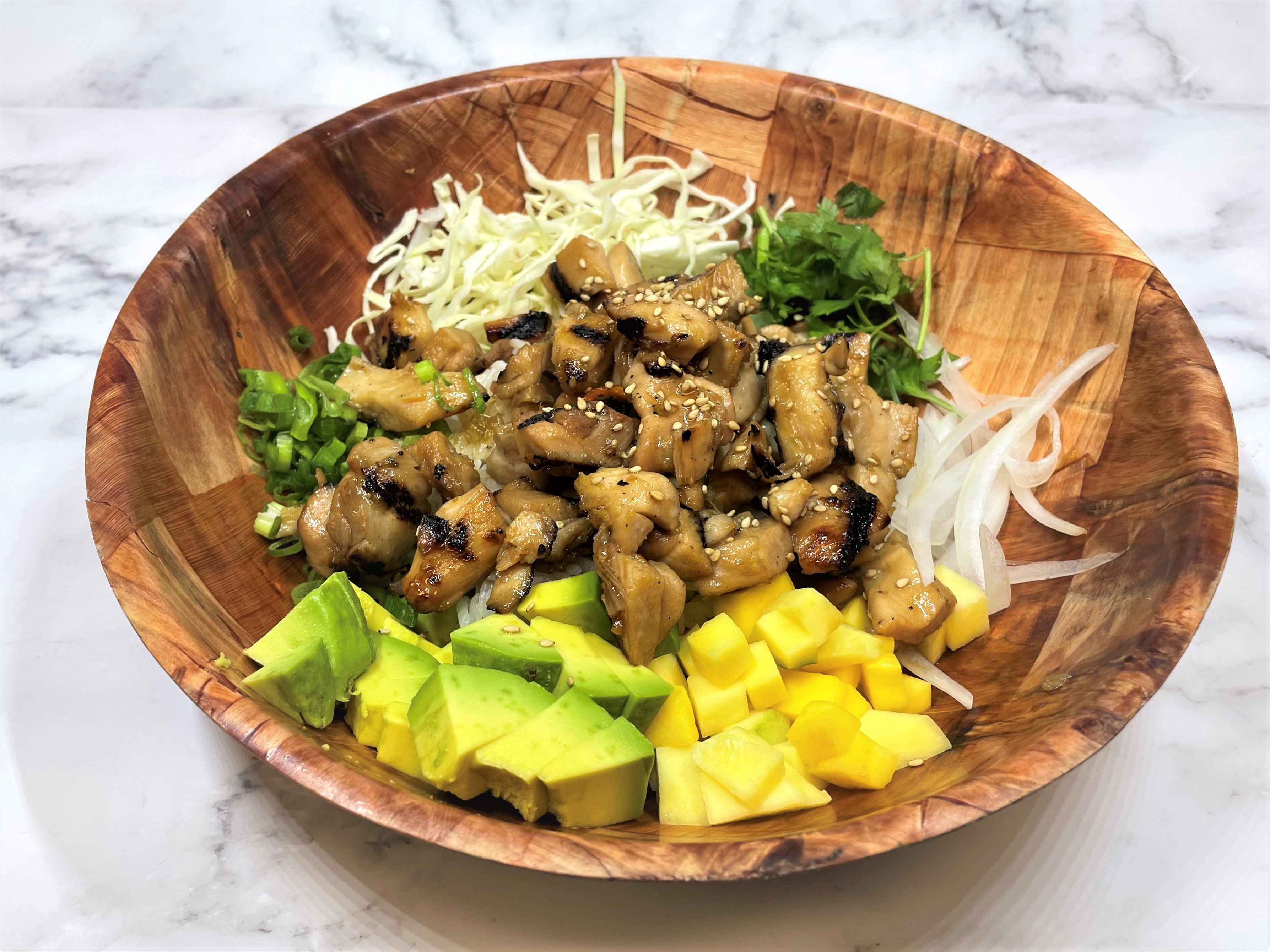 Order Teriyaki Chicken Bowl food online from Poke Eats store, Houston on bringmethat.com