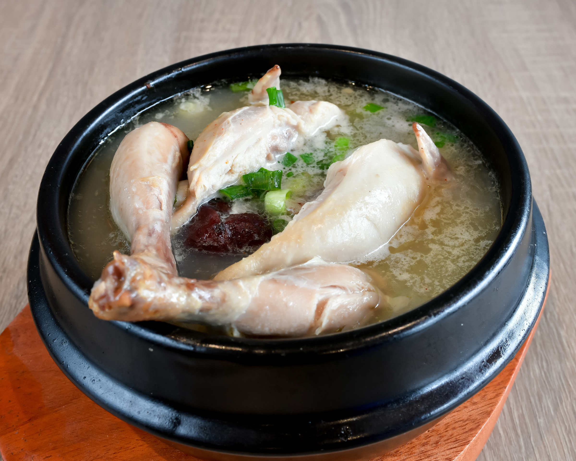 Order Ginseng Chicken Soup food online from Spoon Korean Bistro store, Fremont on bringmethat.com
