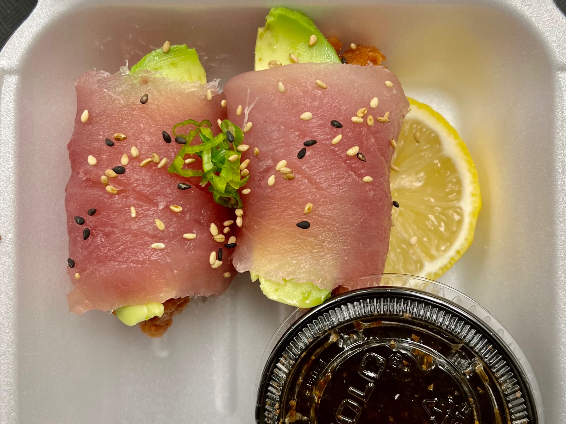 Order Albacore Delight food online from U Sushi & Grill store, Huntington Beach on bringmethat.com