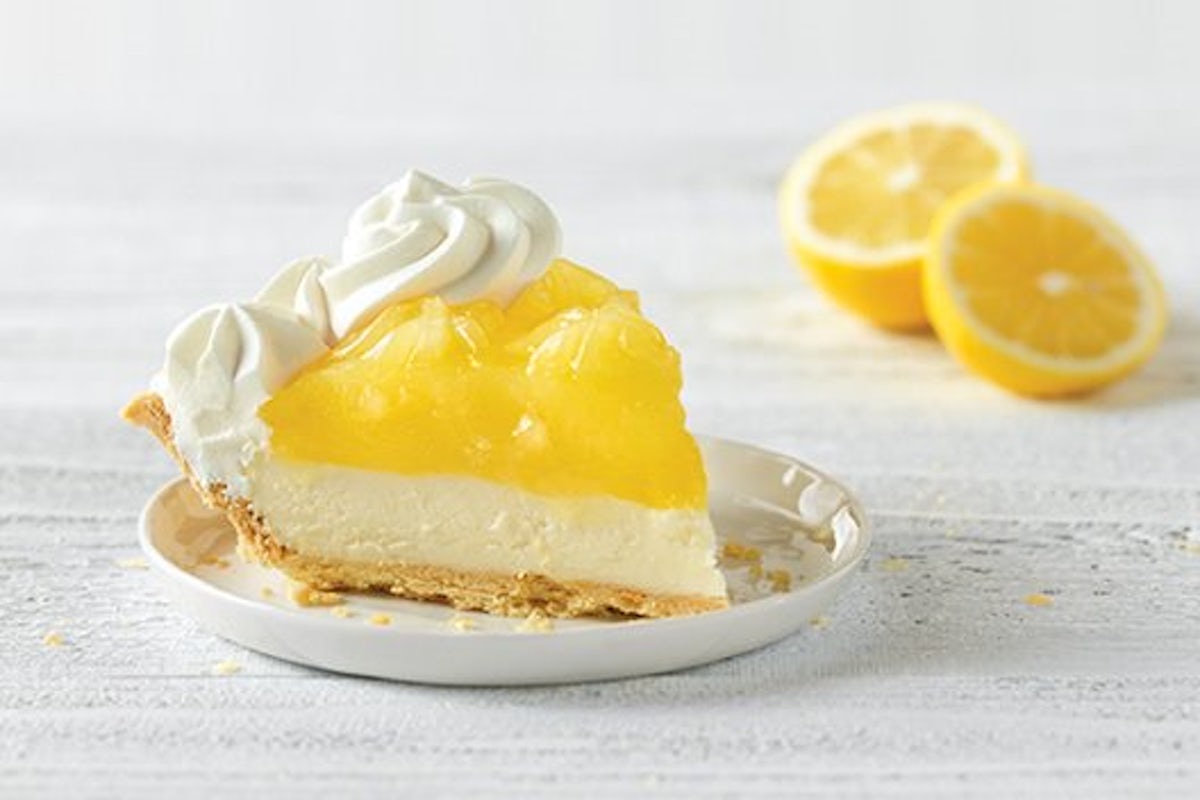 Order Lemon Supreme Pie Slice food online from Tahoe Joe's store, Visalia on bringmethat.com