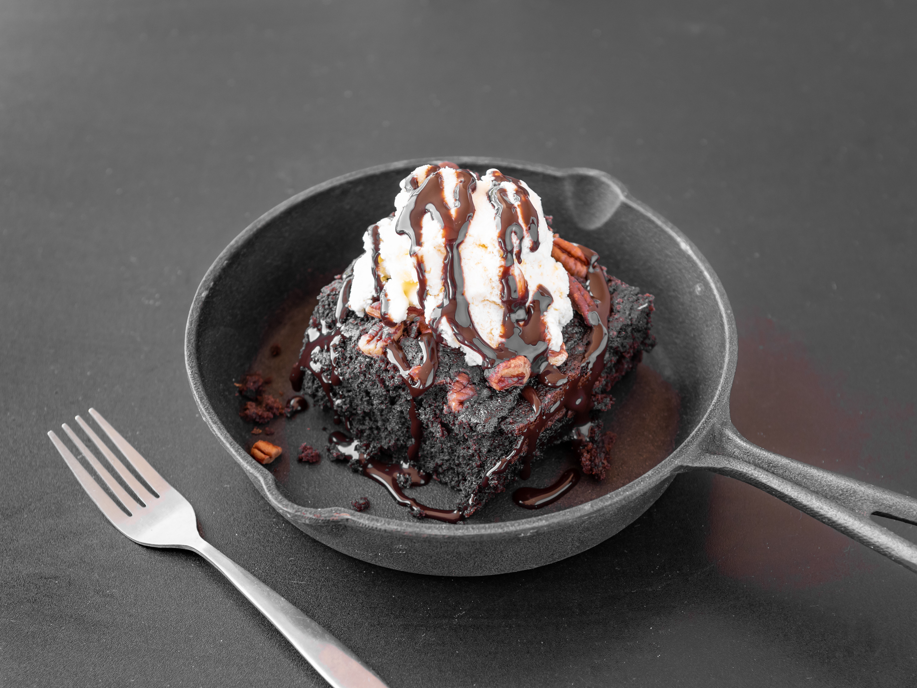 Order Warm Brownie with Ice Cream food online from The Hopper store, Albuquerque on bringmethat.com