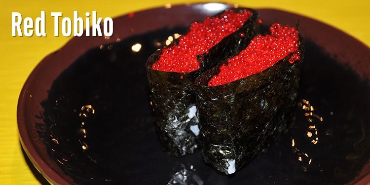 Order Red Tobiko Sushi. food online from Gorilla Sushi store, Chicago on bringmethat.com