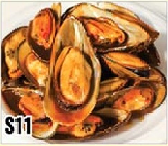 Order S11. Mussels in Black Bean Sauce food online from Zen Noodles store, Naperville on bringmethat.com