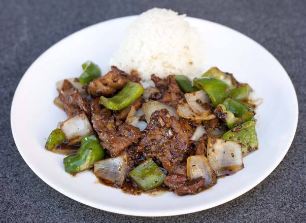 Order Pepper Beef food online from Ginger Cafe store, Sunnyvale on bringmethat.com