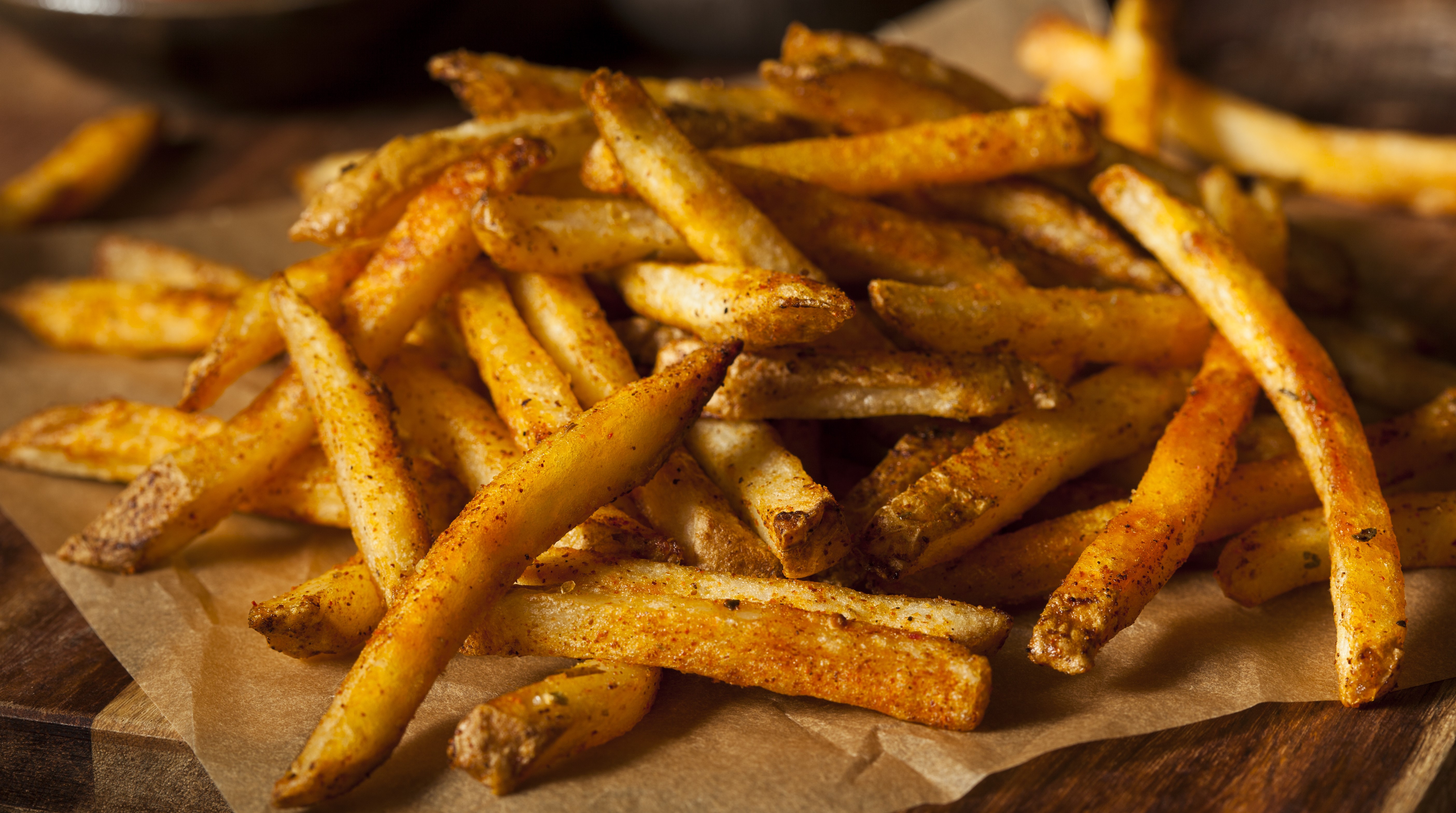 Order French Fries food online from Celebrations Comfort Kitchen store, Manchester on bringmethat.com